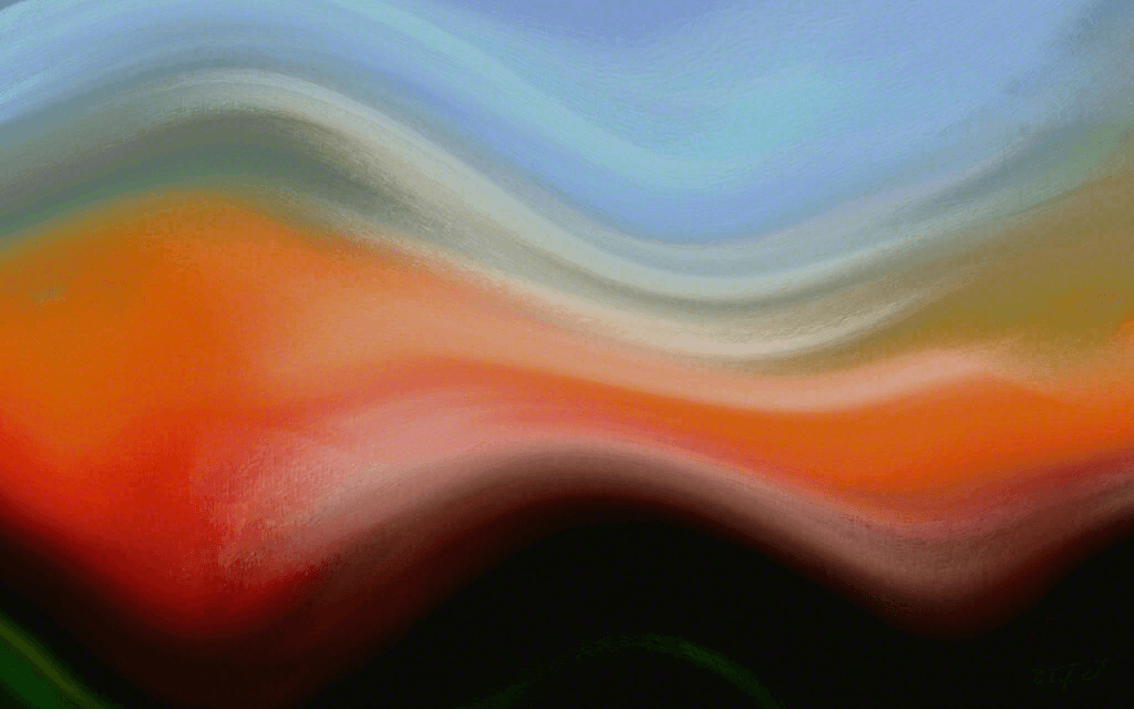 Painting - Molten Sunrise by Stacey Sherwood