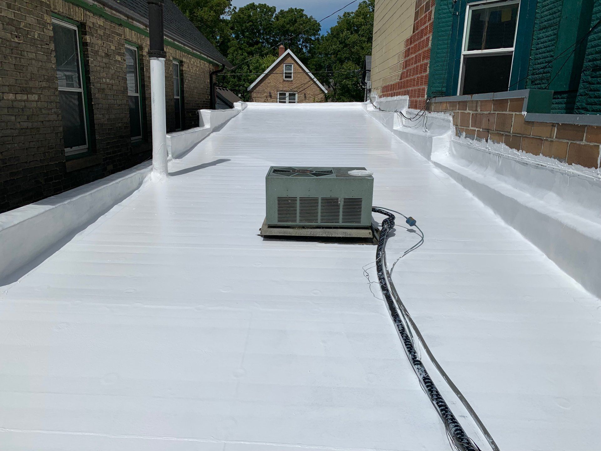 Rubber roofing
