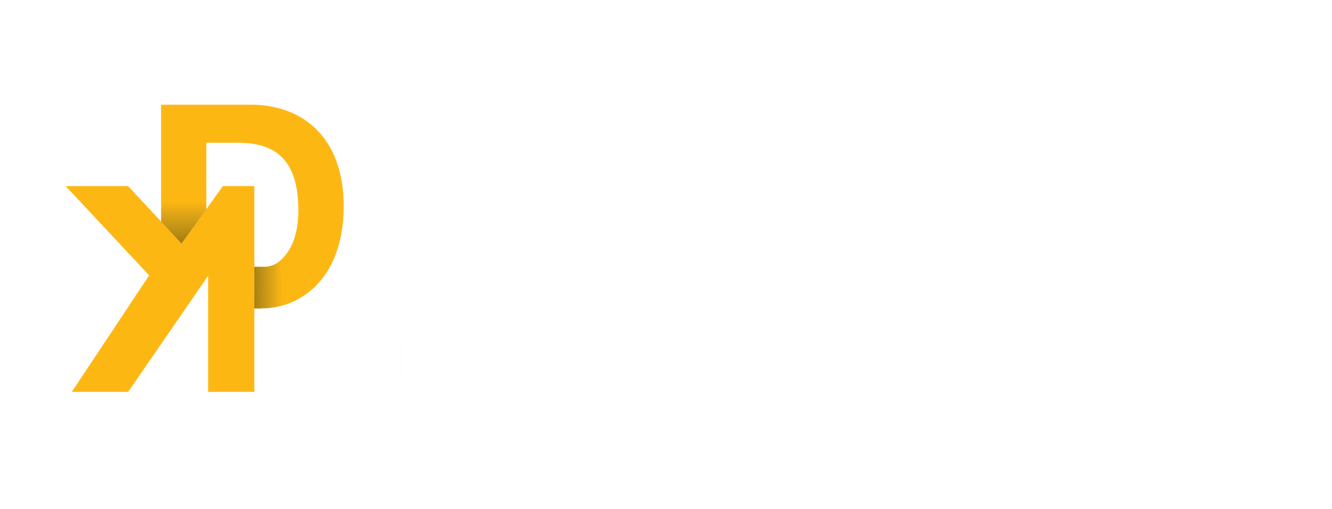 a black and yellow logo for keyam digital