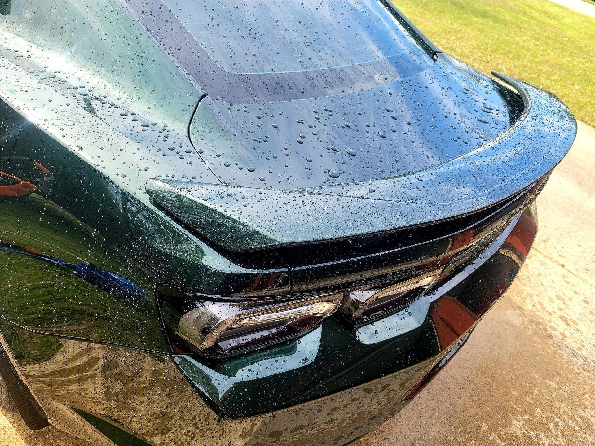 Ceramic Coating Repels Water.