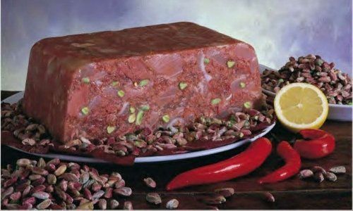 Gelatina di carne al pistacchio