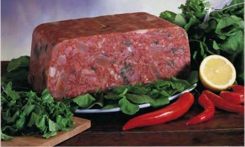 Gelatina di carne alla rucola