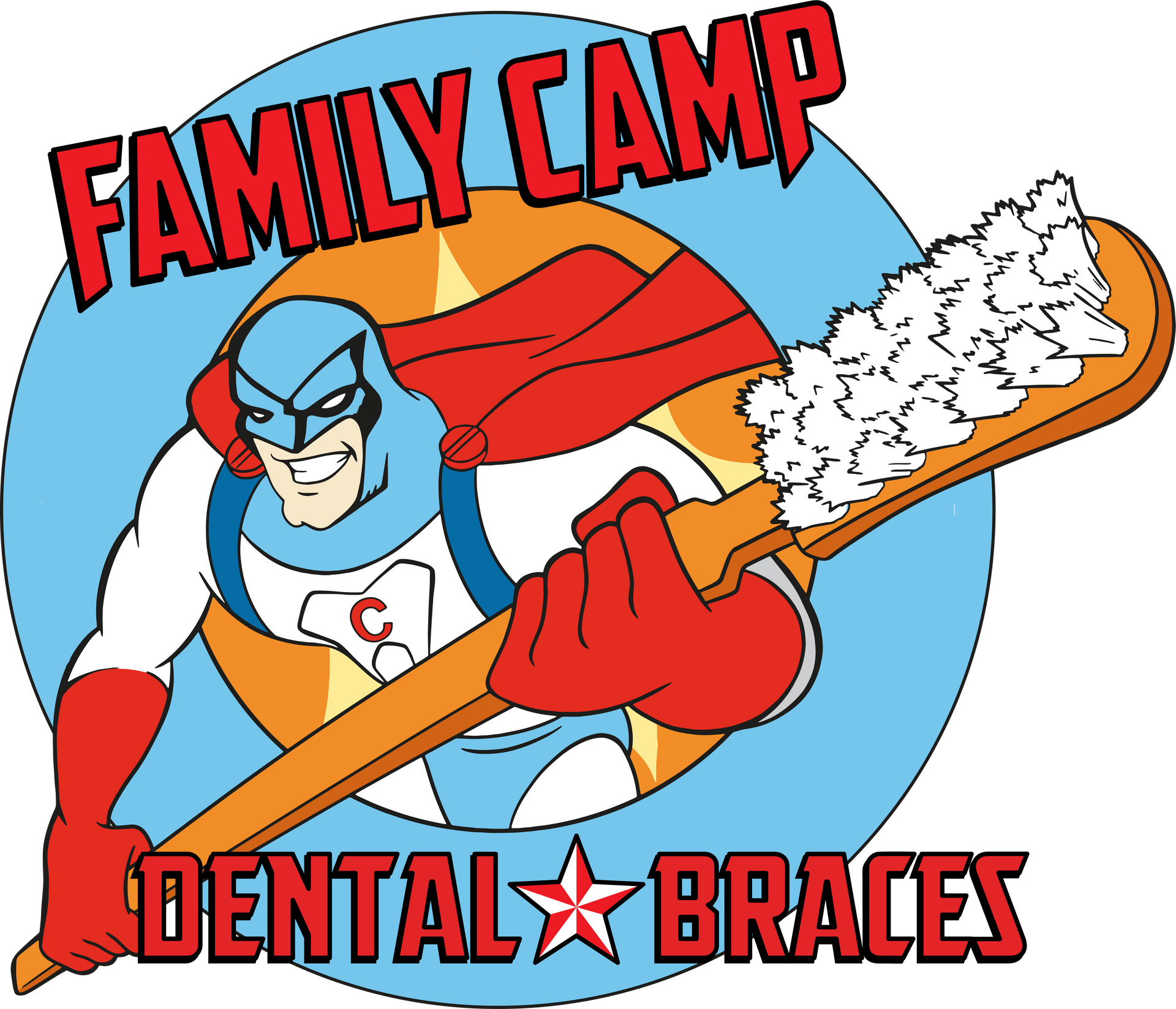 Kids camp dental braces