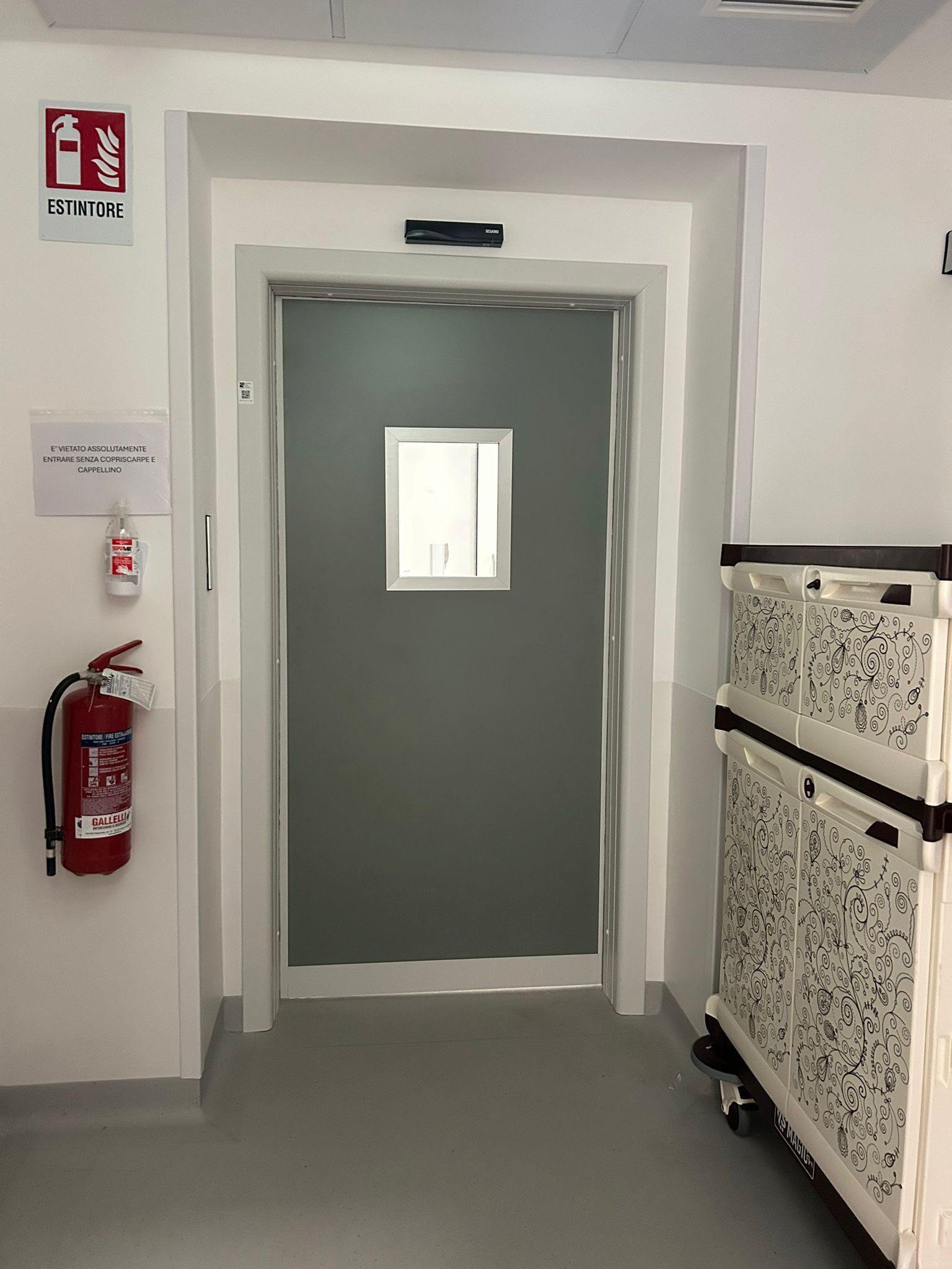 porte tagliafuoco sicurezza ospedale Roma Mz Sistemi a Latina