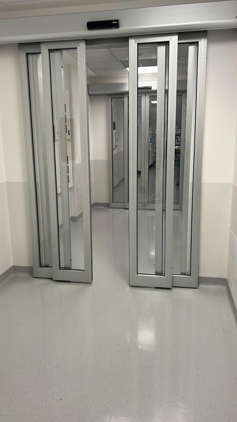 porte interne alluminio porte sicurezza ospedale Roma Mz Sistemi a Latina