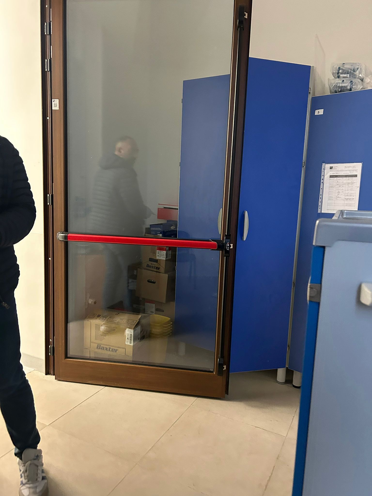porte interne in alluminio porte  ospedale Roma Mz Sistemi a Latina