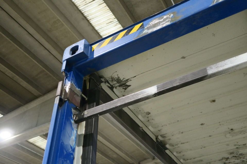 dettaglio di un container