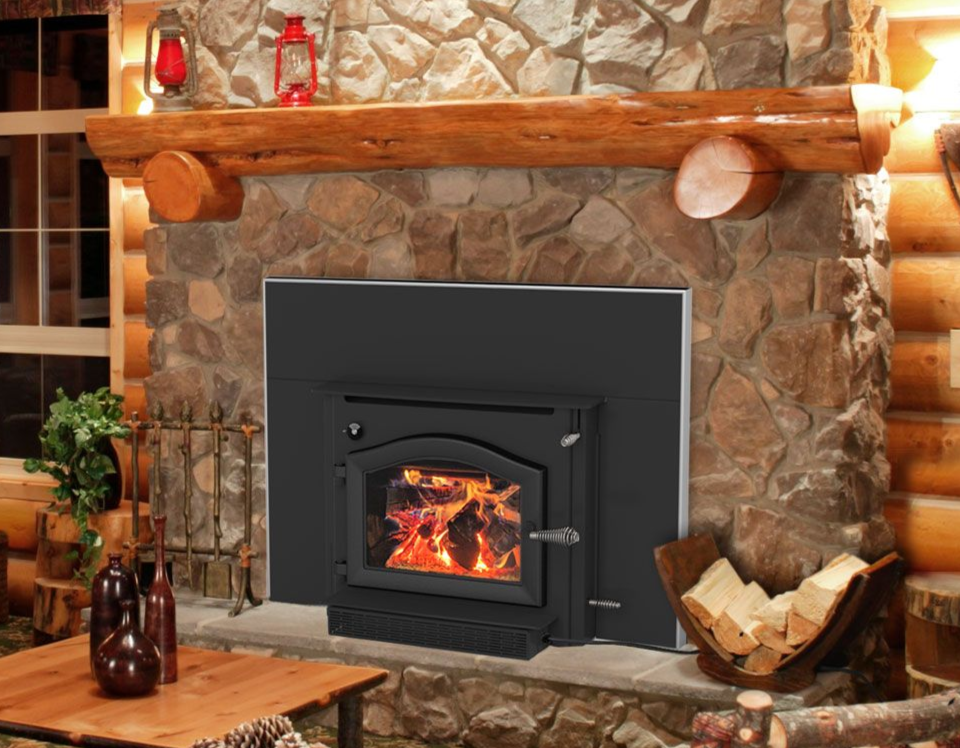 Reliable wood fireplace insert in Tumwater, WA available at Capital City Stove & Grill Center