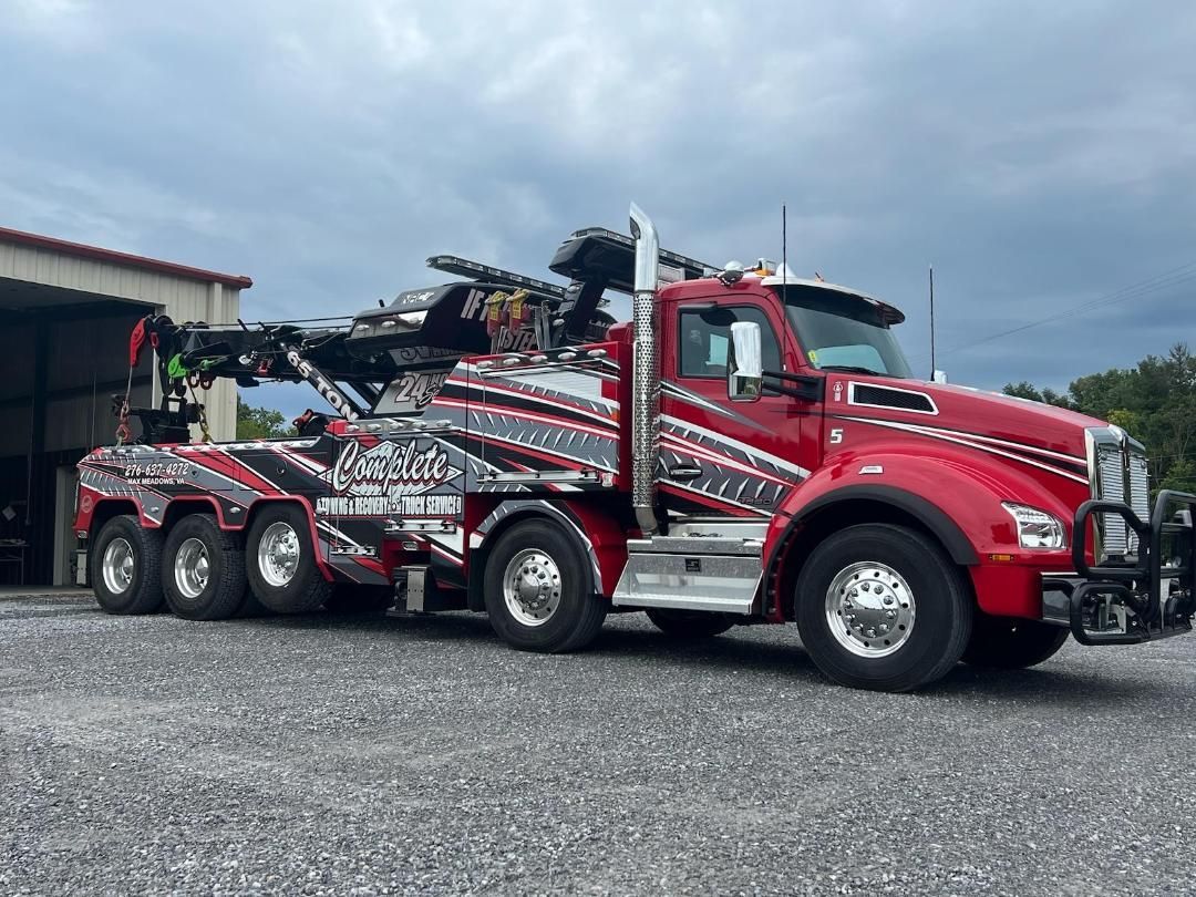 Towing Truck — Max Meadows, VA — Complete Towing & Recovery Inc