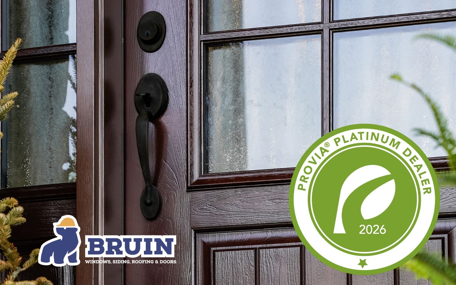 Entry Door Replacement by Bruin Remodeling Group, a ProVia Platinum Dealer