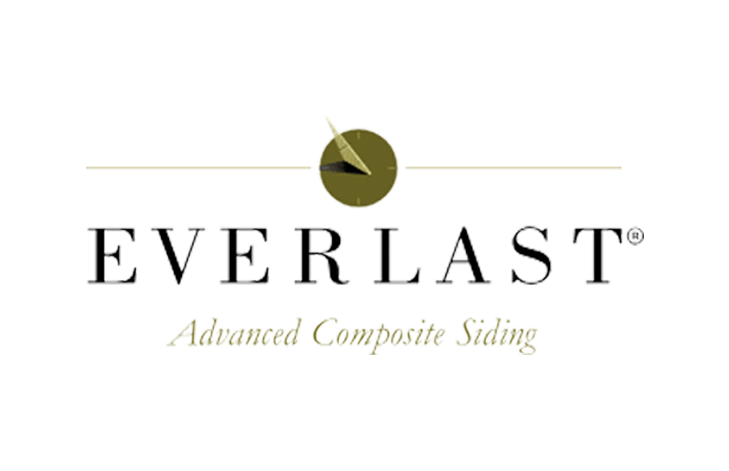 The everlast logo is for advanced composite siding.