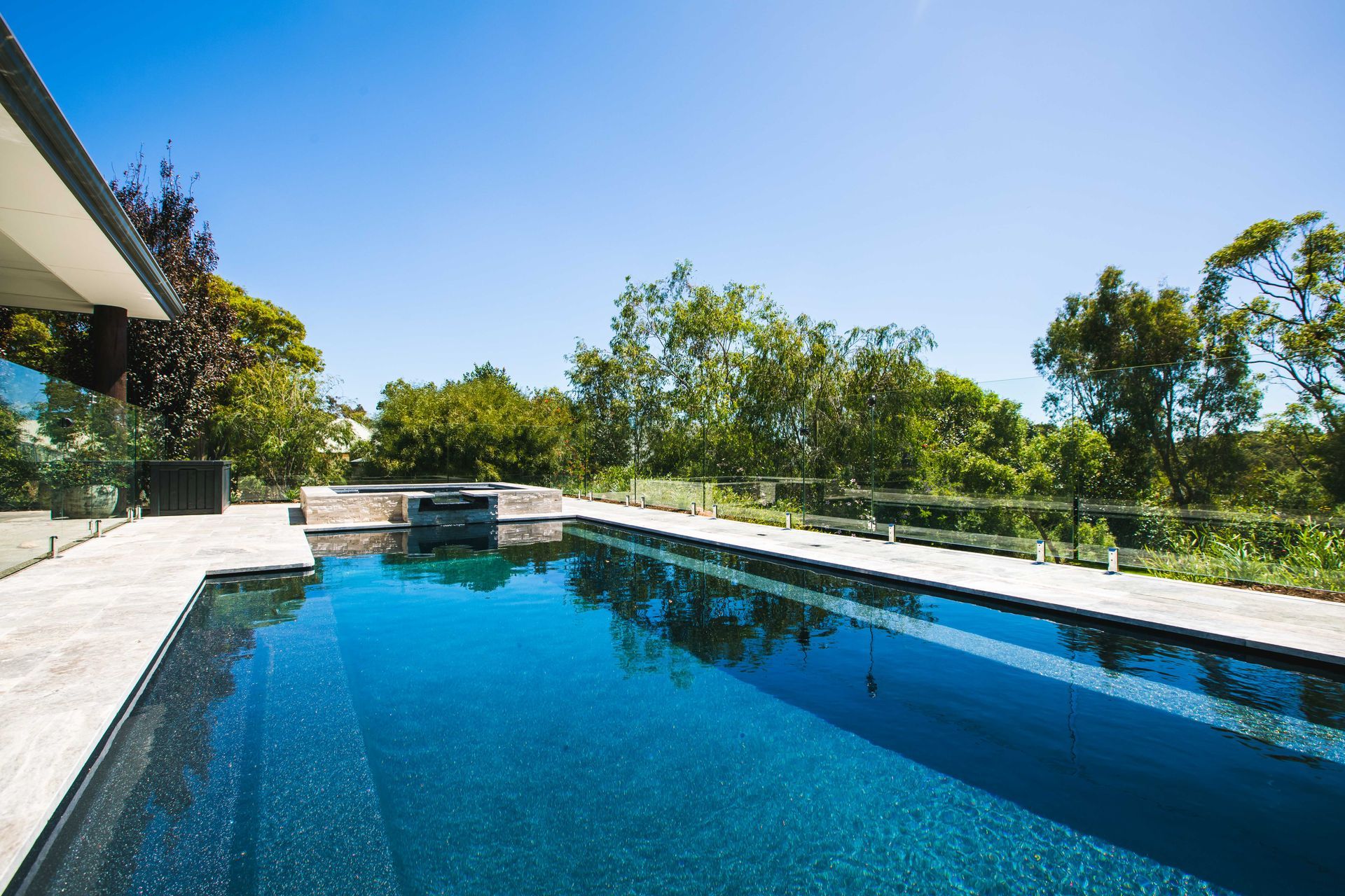 Amalfi Graphite Pool — Pools By Design in Warana, QLD