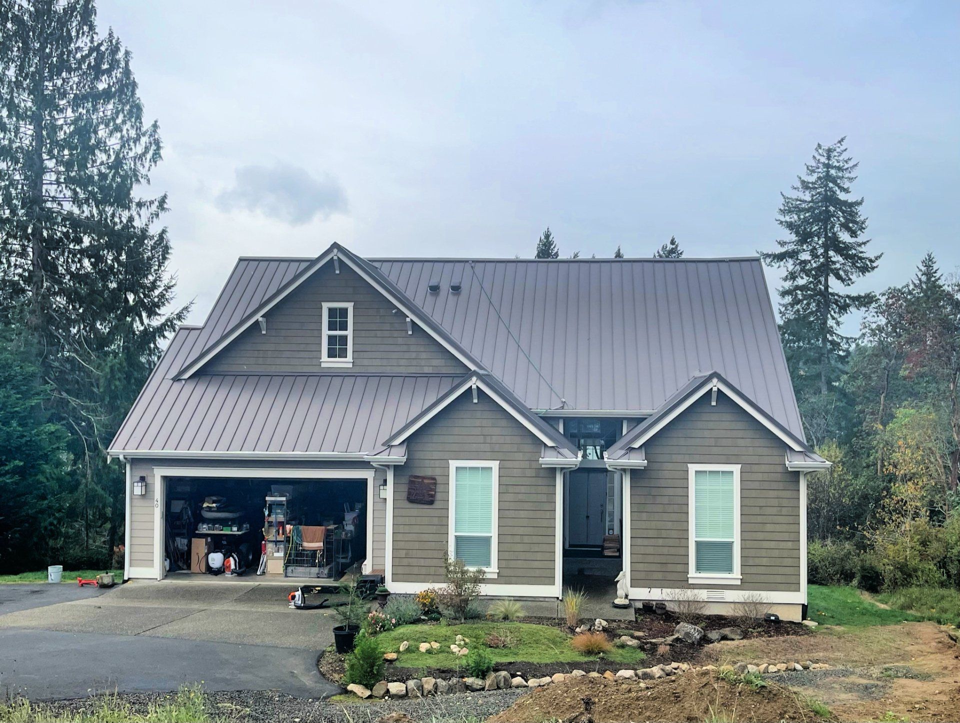 Red Metal Roof — Centralia, WA — Washington Infinity Roofing