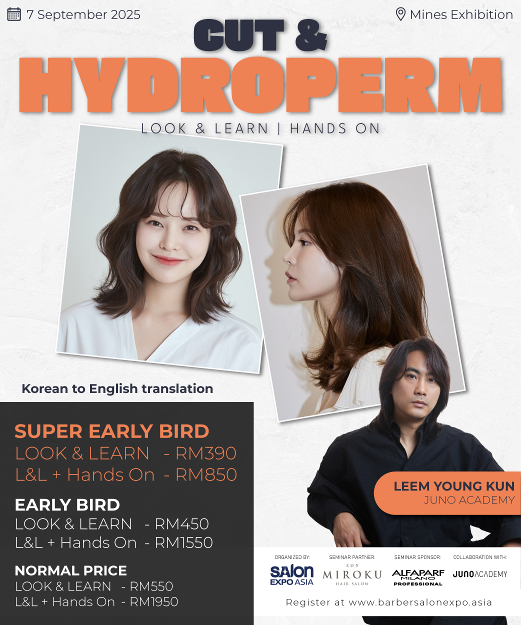 Poster of Cut & Hydroperm Seminar