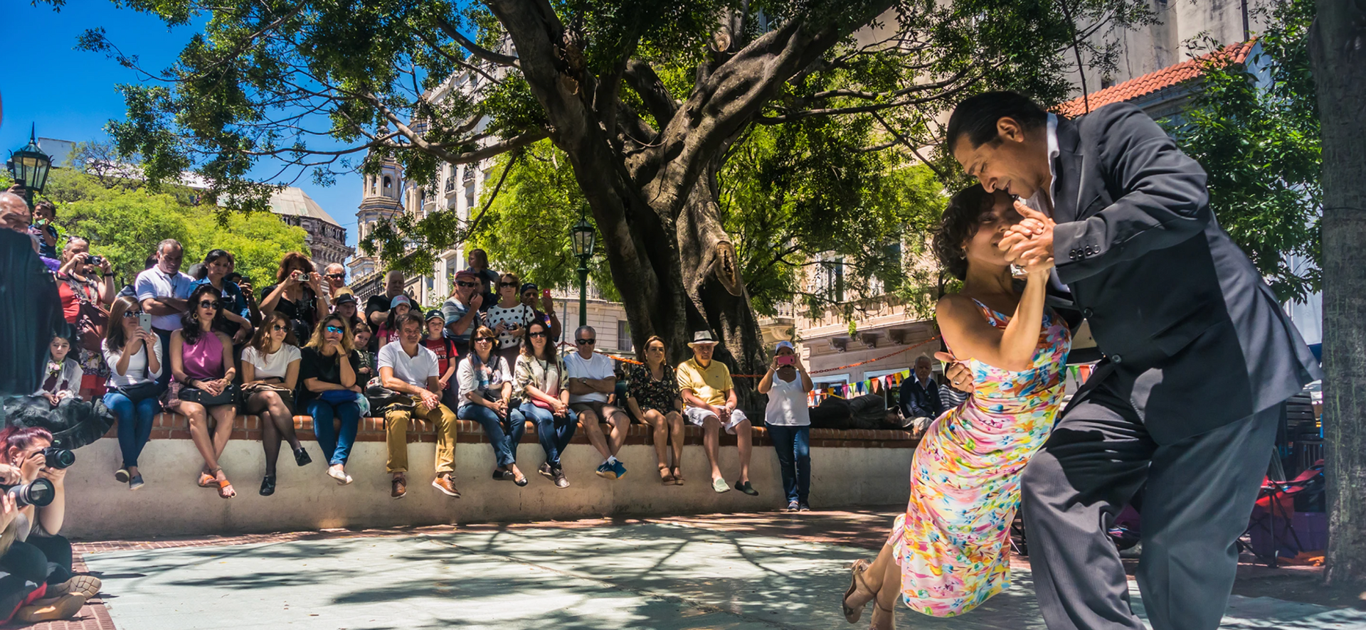 couple dancing tango