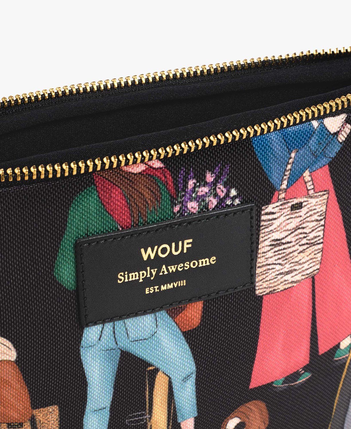 Eine Nahaufnahme einer einfach tollen Handtasche von wouf