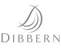 Es ist ein Logo für eine Firma namens Dibbern.