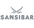 Ein Sansibar-Logo mit zwei gekreuzten Schwertern auf weißem Hintergrund.