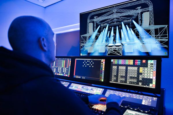 Stage met popconcert