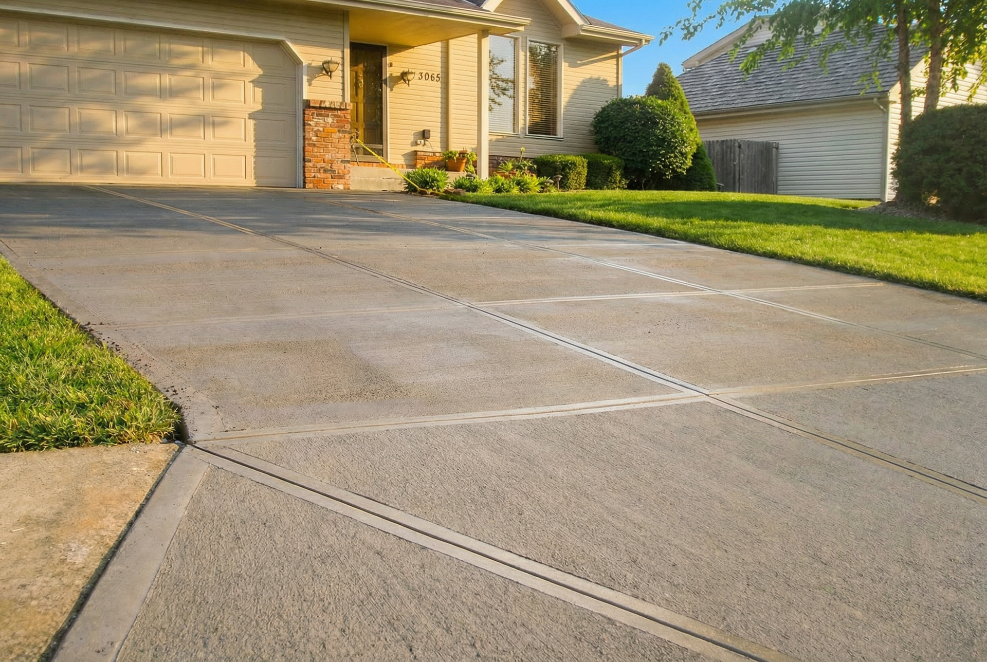 Erosion on a hillside revealing stone foundation and fallen rocks; green vegetation tops the hill.