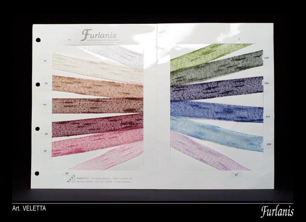 Nastrini diversi colori