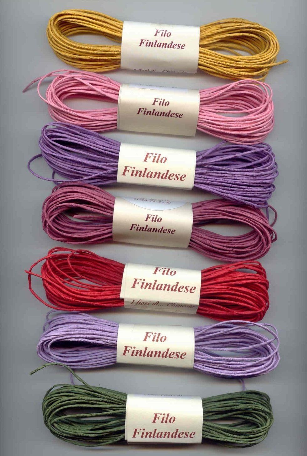 Nastri colorati per regalo