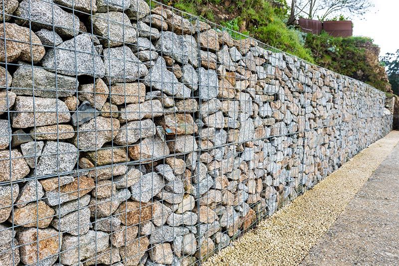 Gabion Retaining Wall Builder Sunshine Coast QLD