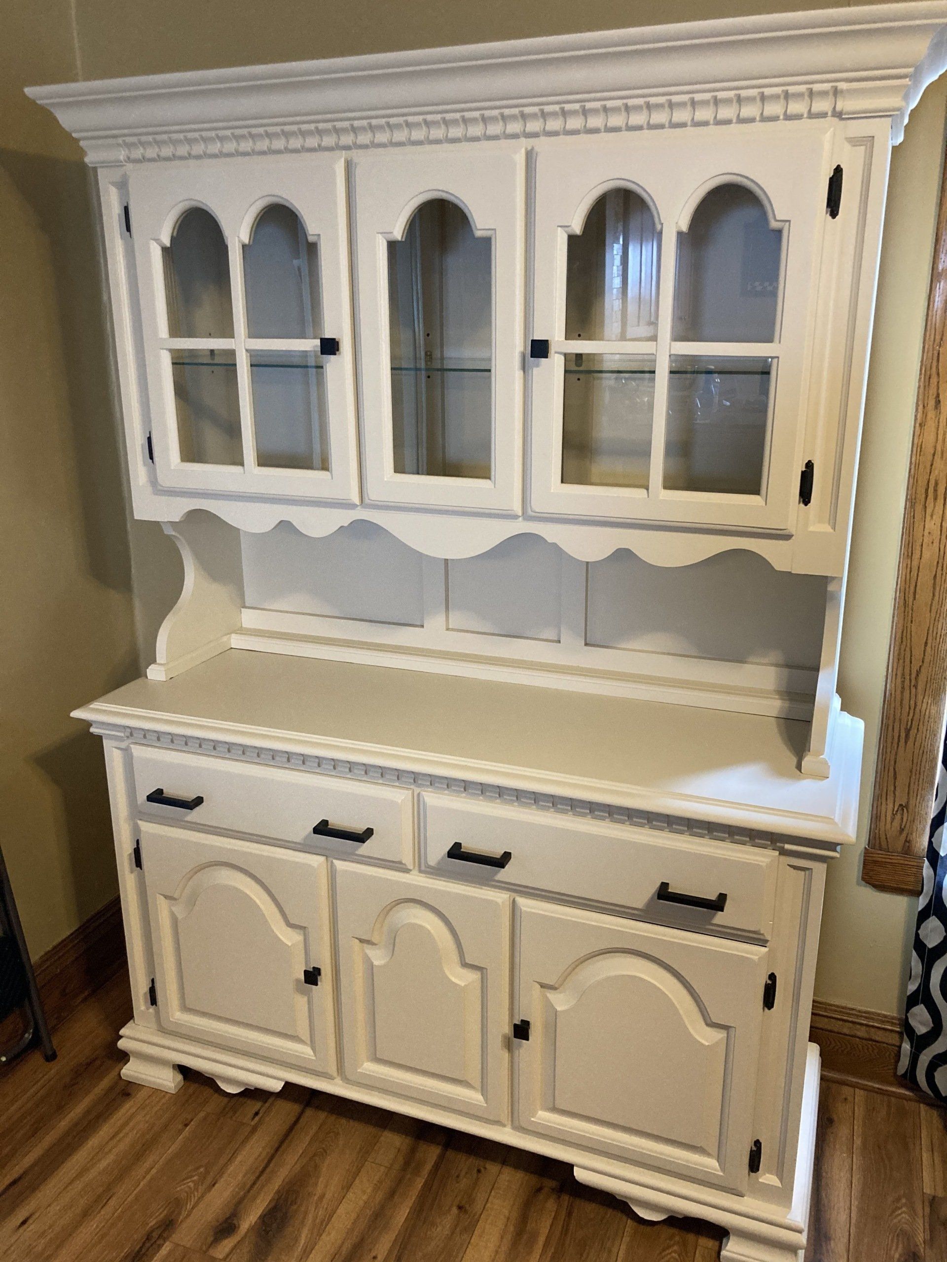 Dining Hutch Refinish