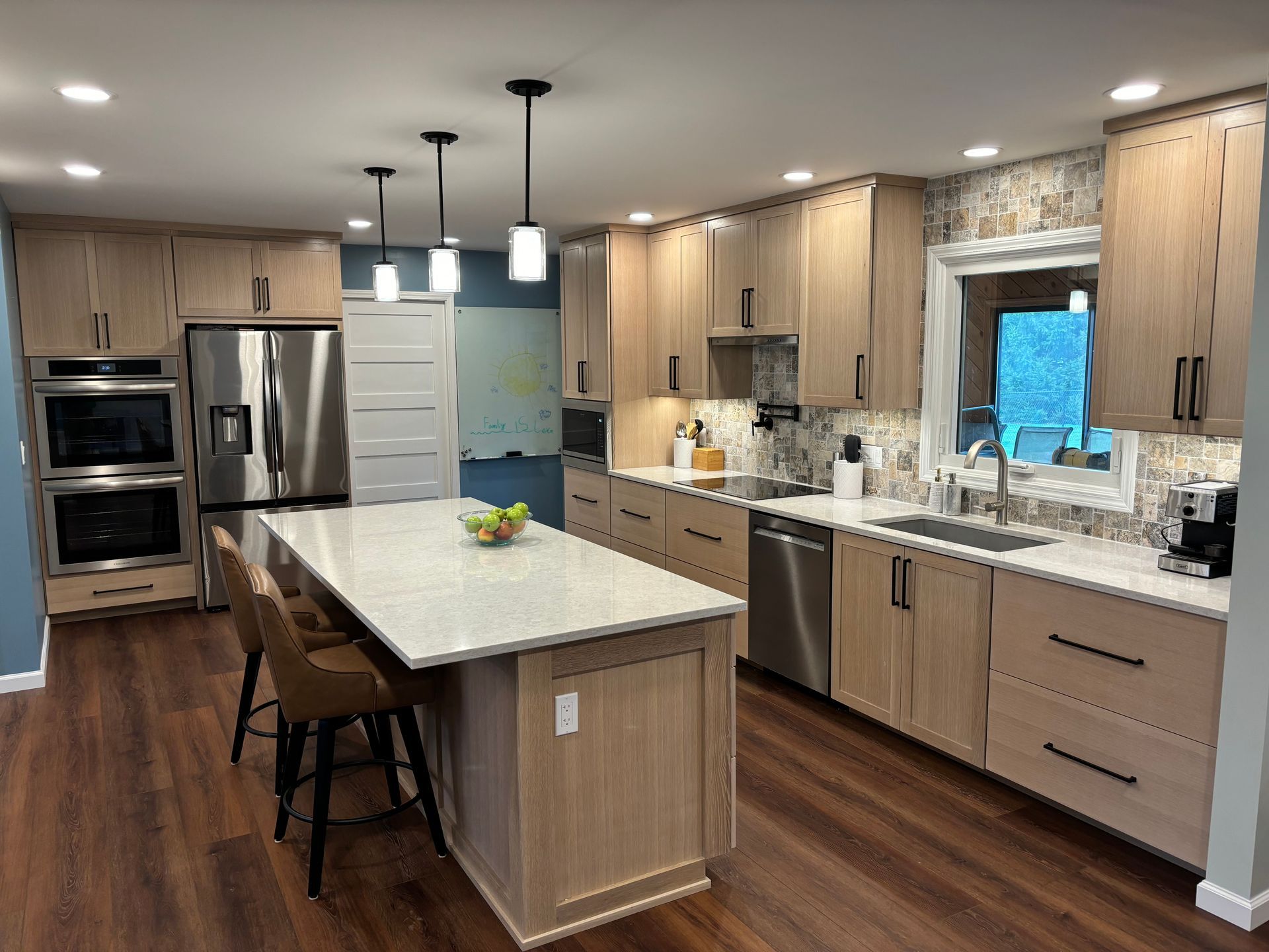 White Oak Kitchen Cabinetry