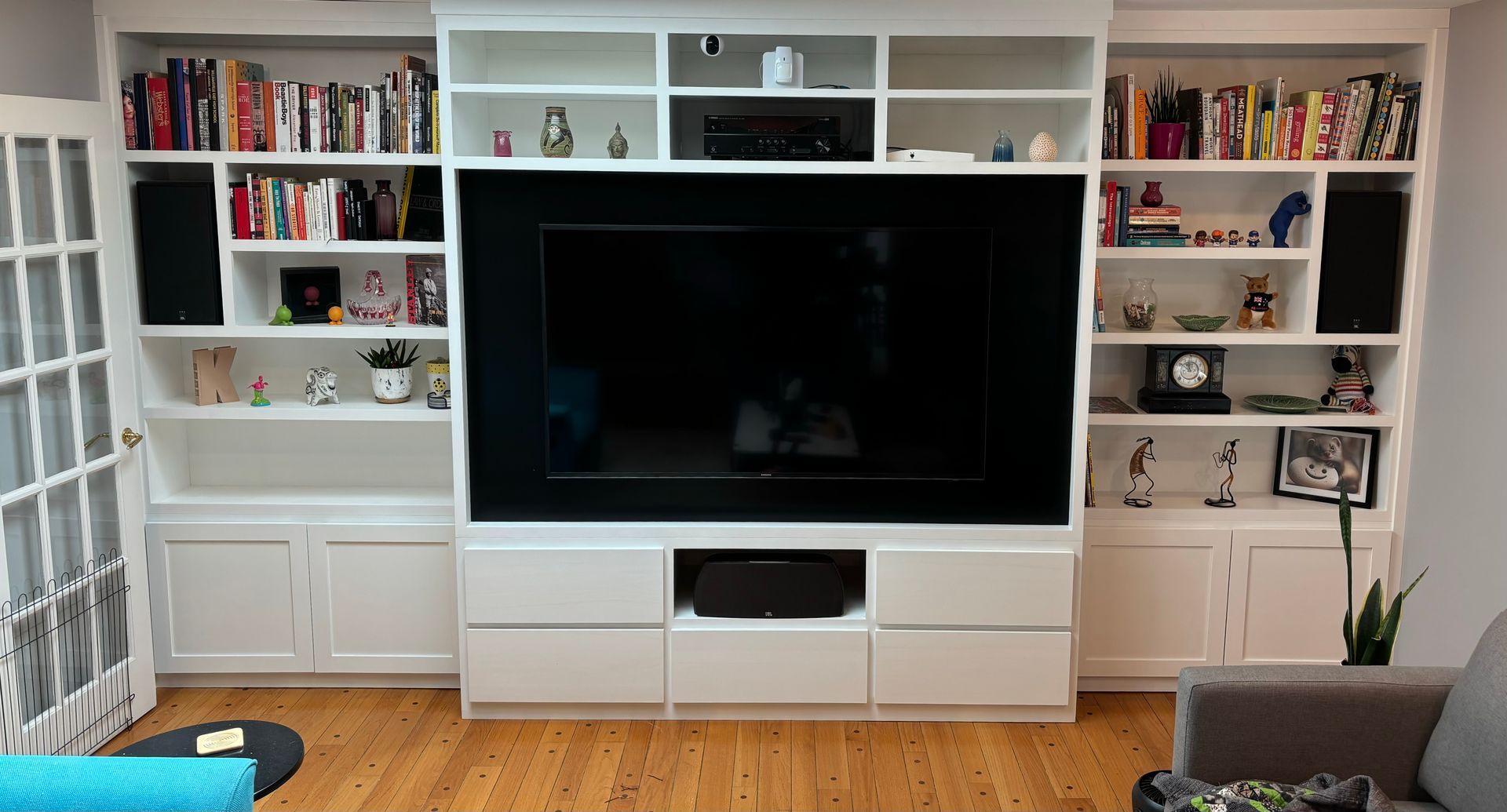 Built-In Entertainment Center