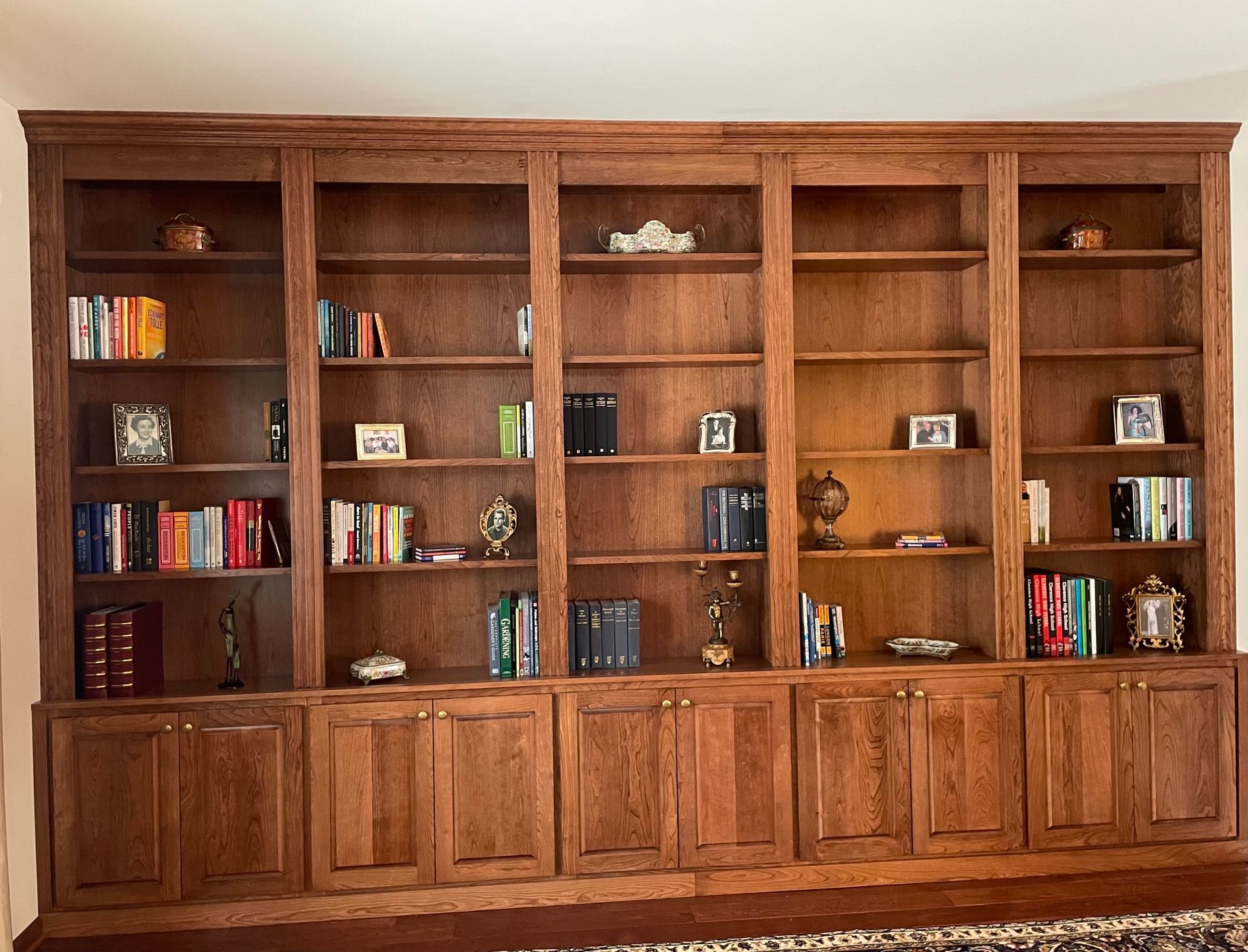 Cherry Library Bookshelf