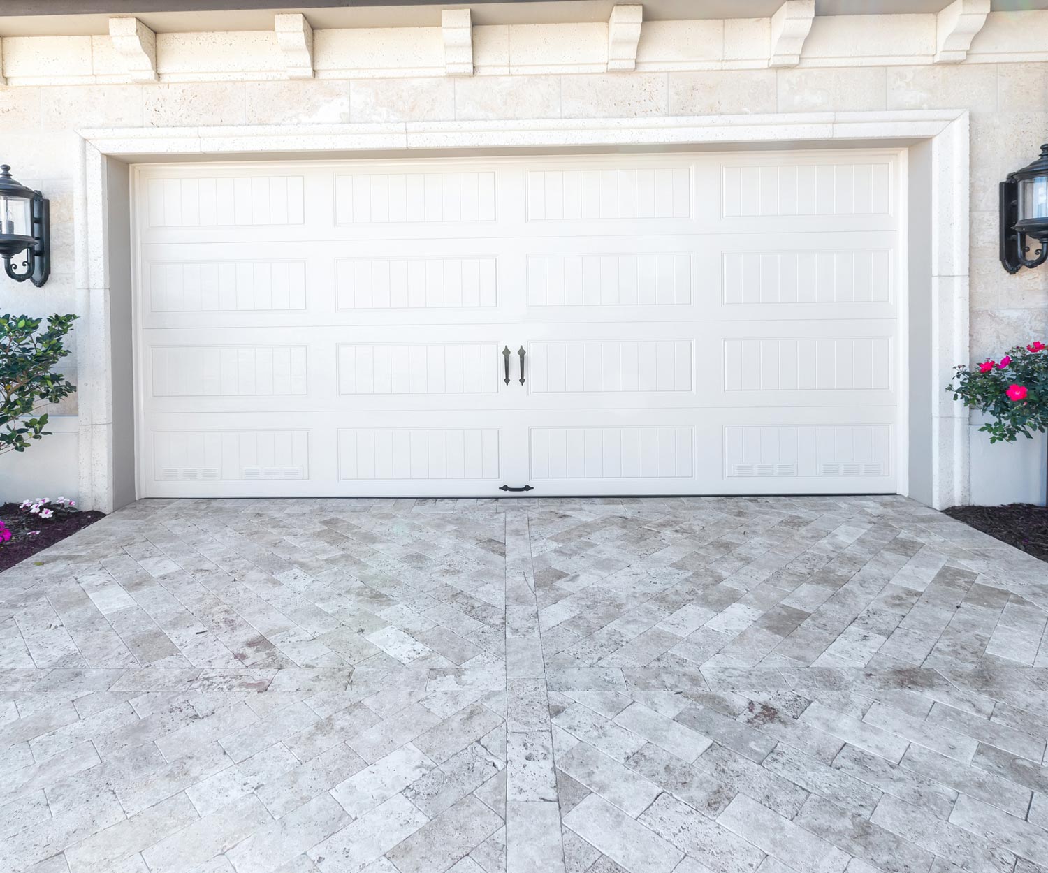 White Garage Door — Naples, FL — Access Garage Doors Of Naples Florida