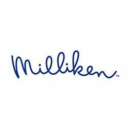 Milliken logo in blue cursive text.