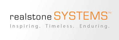 Logo for Realstone Systems. Text: 