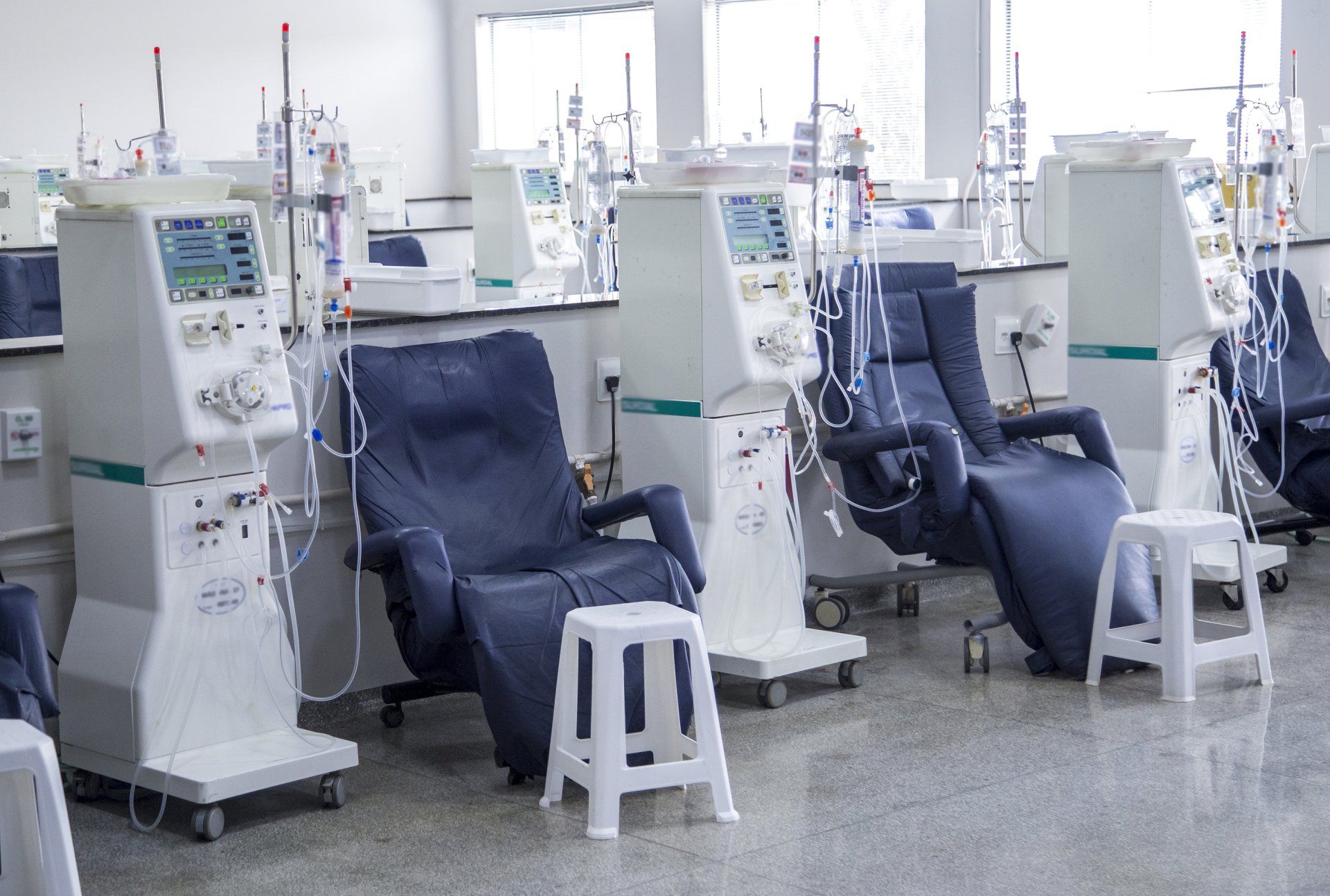 Dialysis chairs and equipment