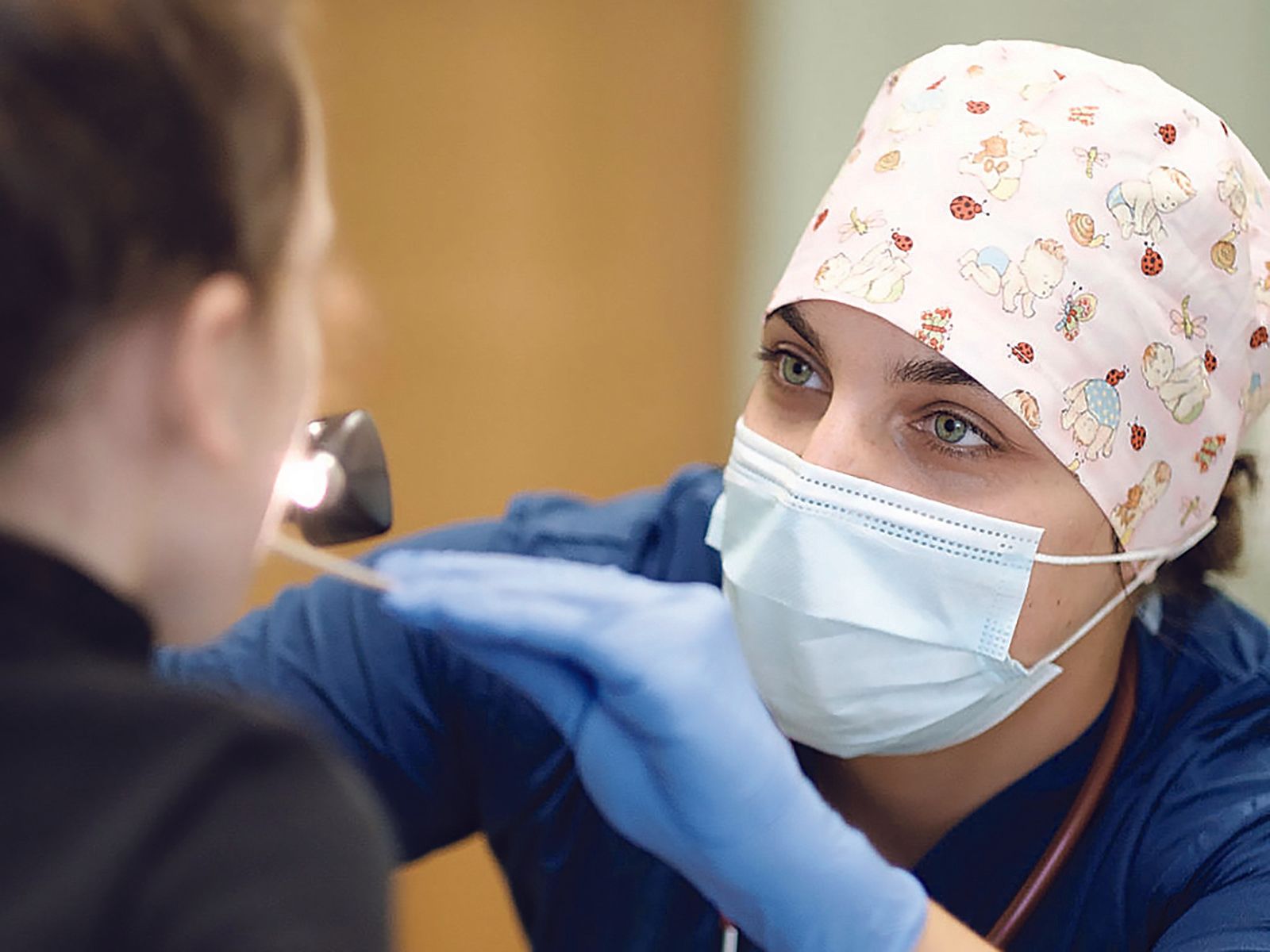 doctor and young patient