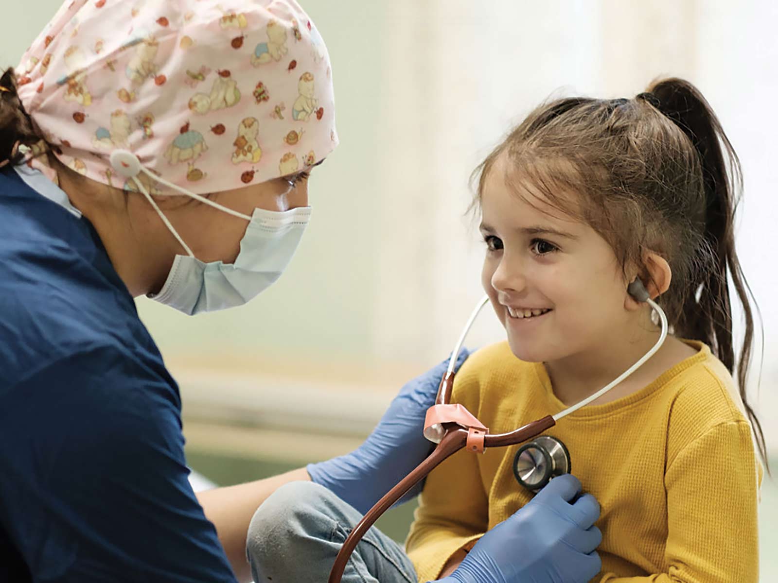 Doctor and young patient