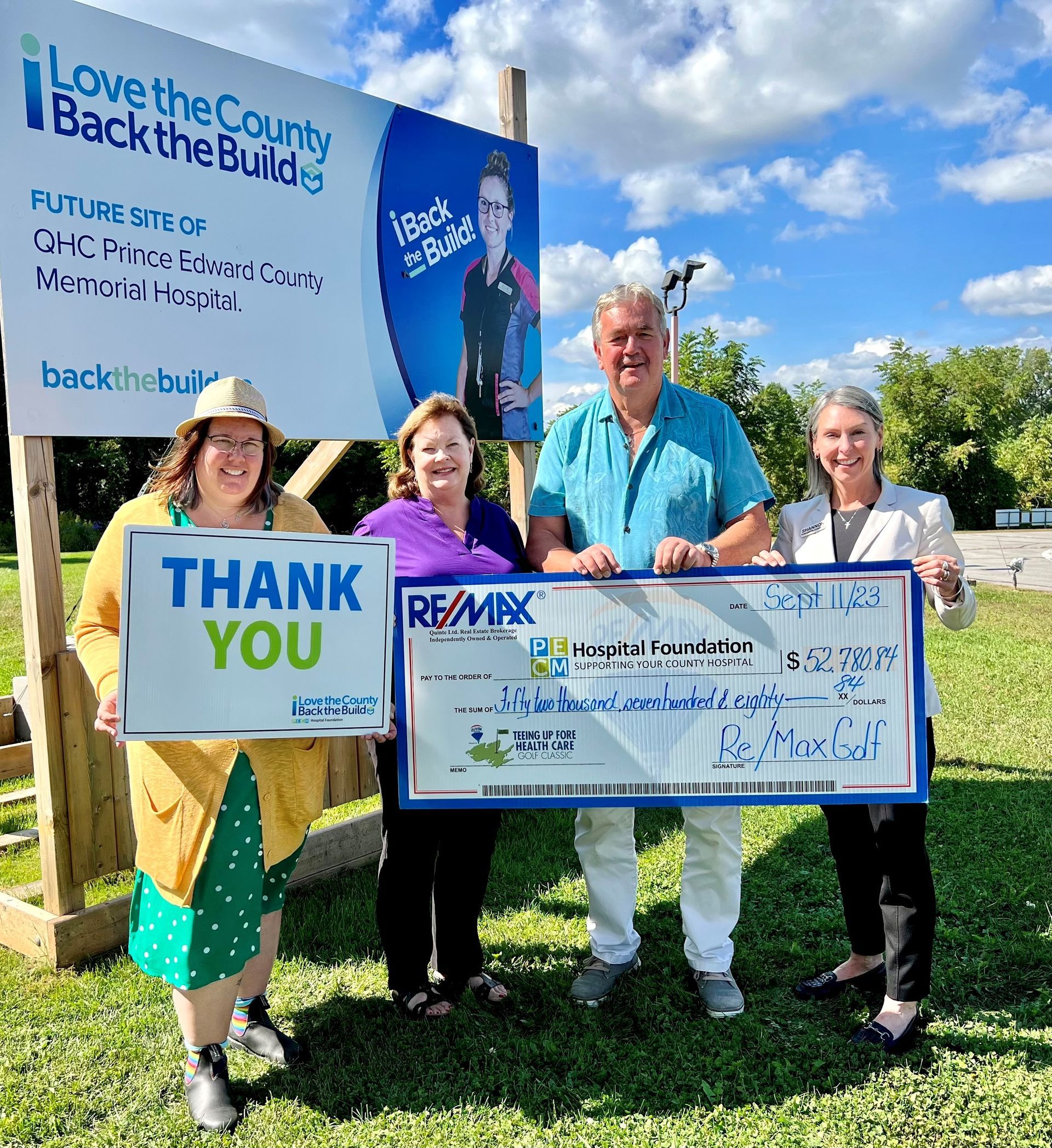 RE/MAX Quinte/PECMHF Golf Tournament Triumphs Again