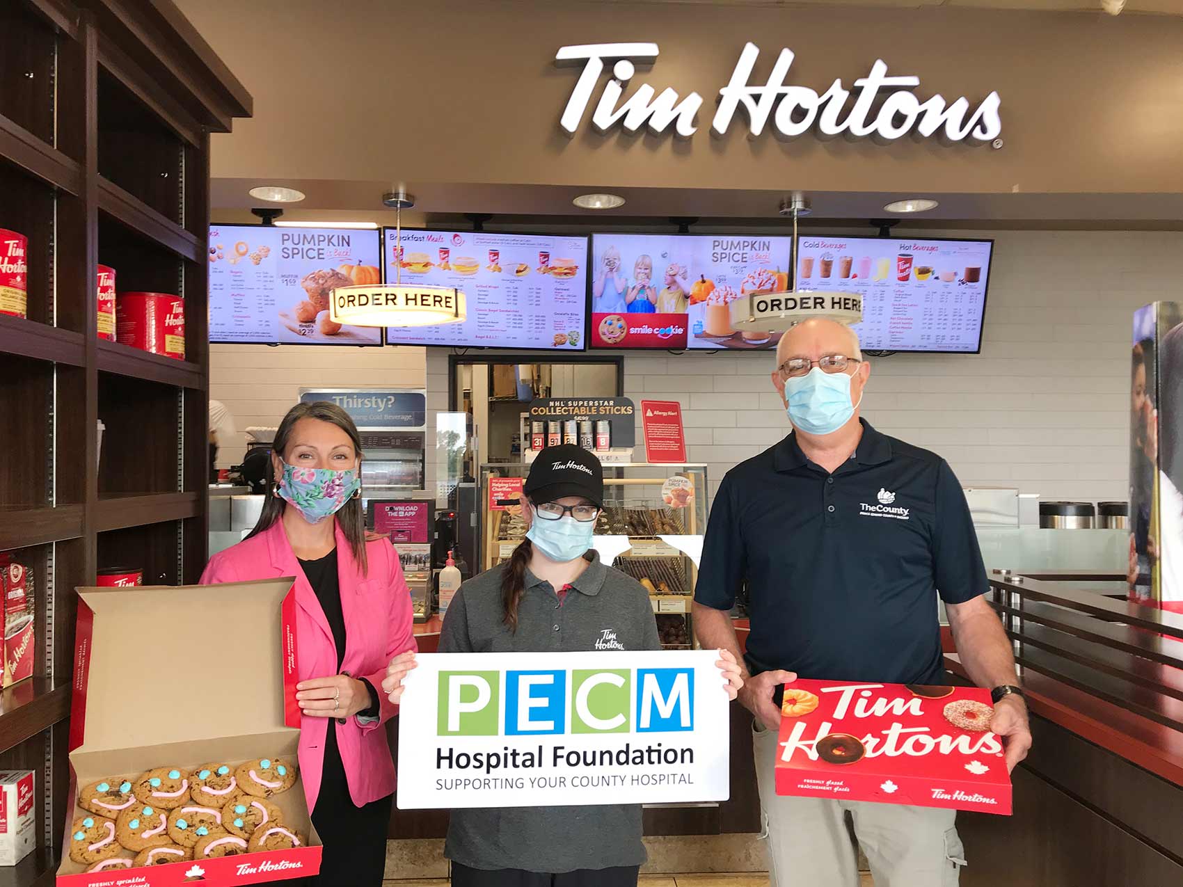 Tim Hortons Donation