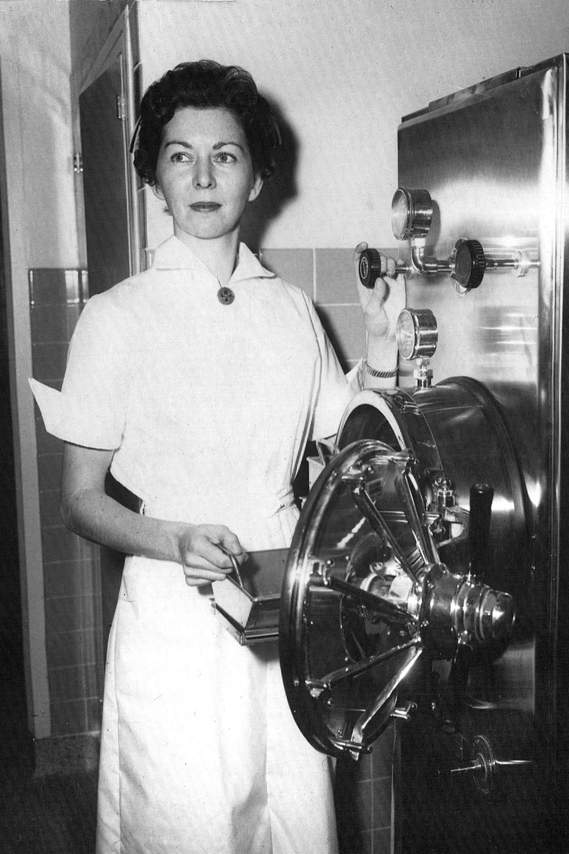 betty demille at sterilizer