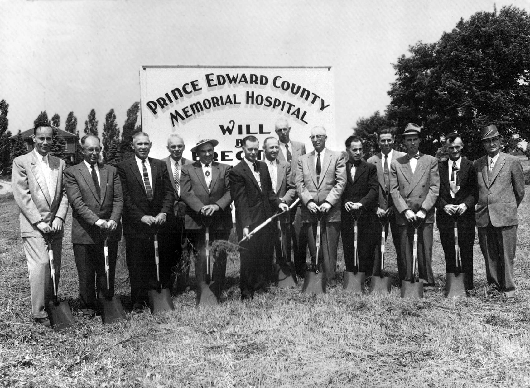 Members of Hospital Council 1956