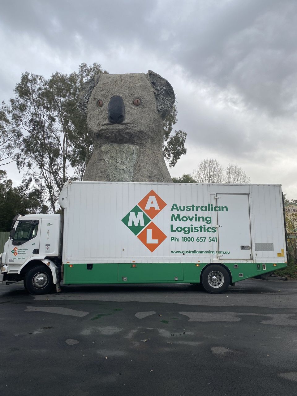 Interstate Removal AML Truck — Australia — Australian Moving Logistics