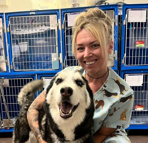 Sarah Fretwell, Cert IV veterinary nurse