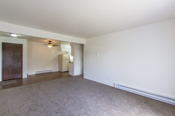 Living room to kitchen