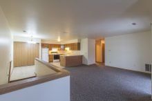 living room to kitchen