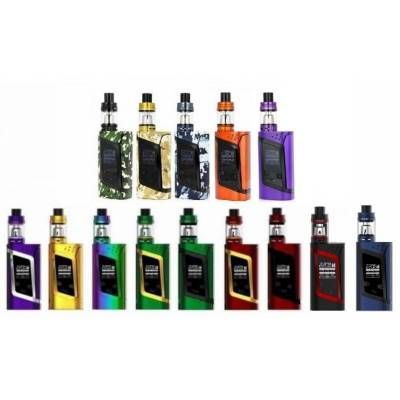 There are many different types of e-cigarettes in different colors