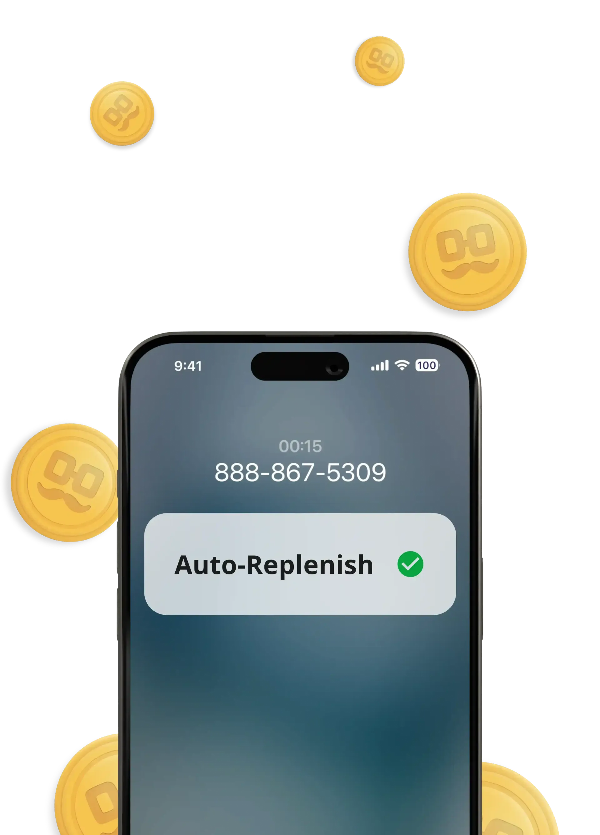 NEVER RUN OUT OF TALK TIME