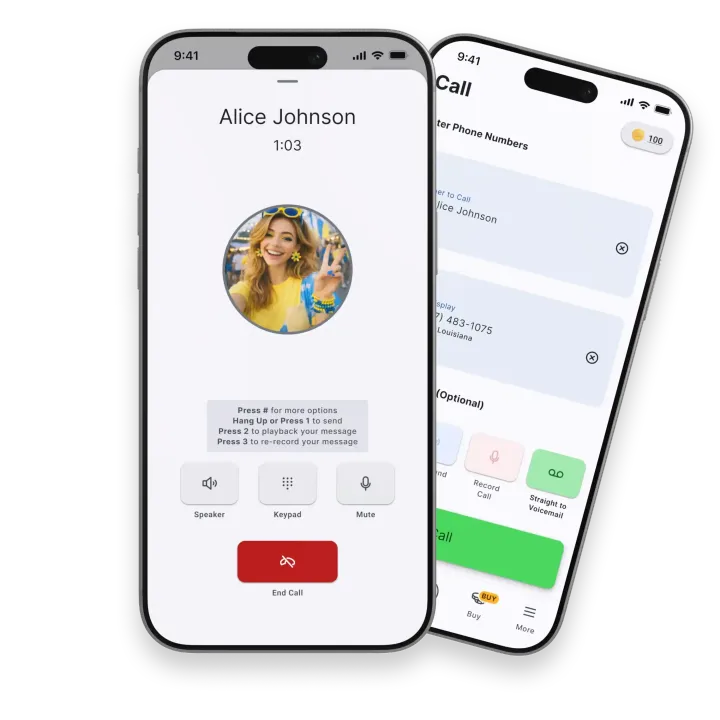 CALL STRAIGHT TO VOICEMAIL