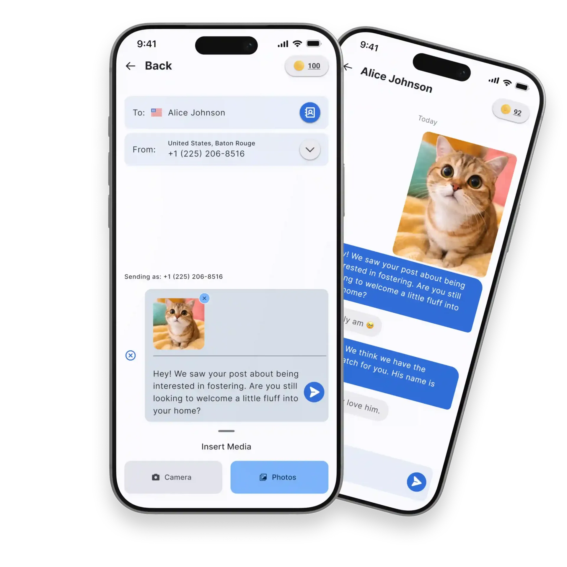 SEND TEXTS ANYTIME, ANYWHERE