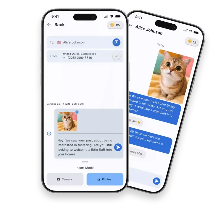 SEND TEXTS ANYTIME, ANYWHERE